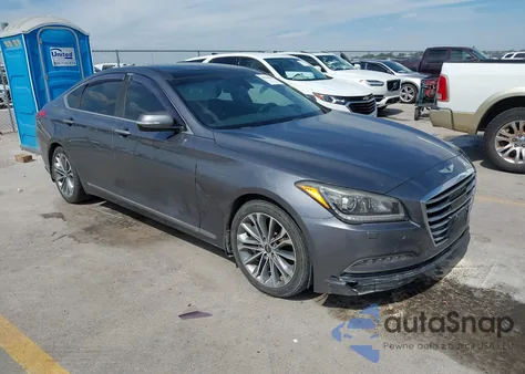 2017 Genesis G80 3.8 из США, поврежденный, VIN KMHGN4JE2HU170782